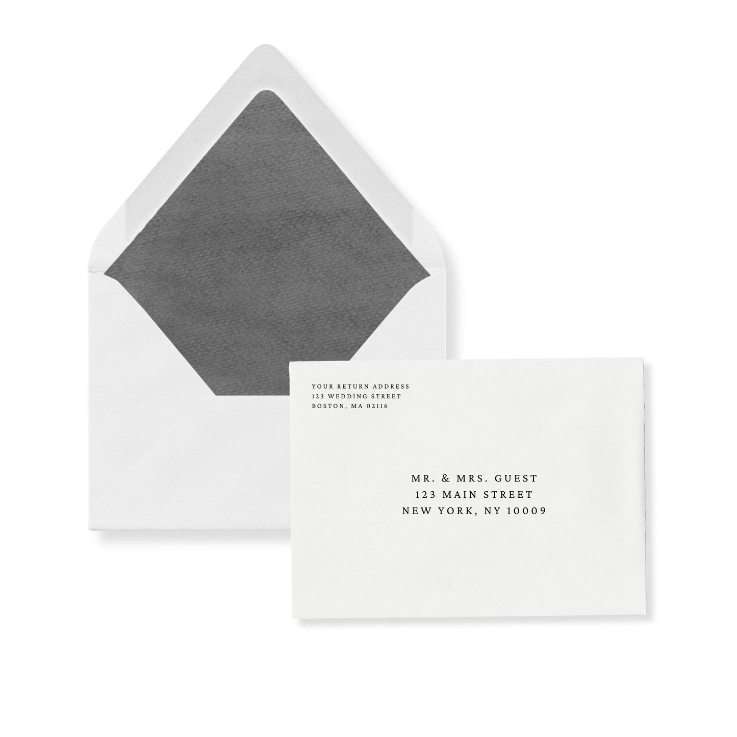 Carrie Collection | Luxe European Flap Invitation Envelope