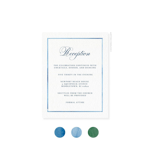 Border color swatches: ocean blue, powder blue, and emerald green circles